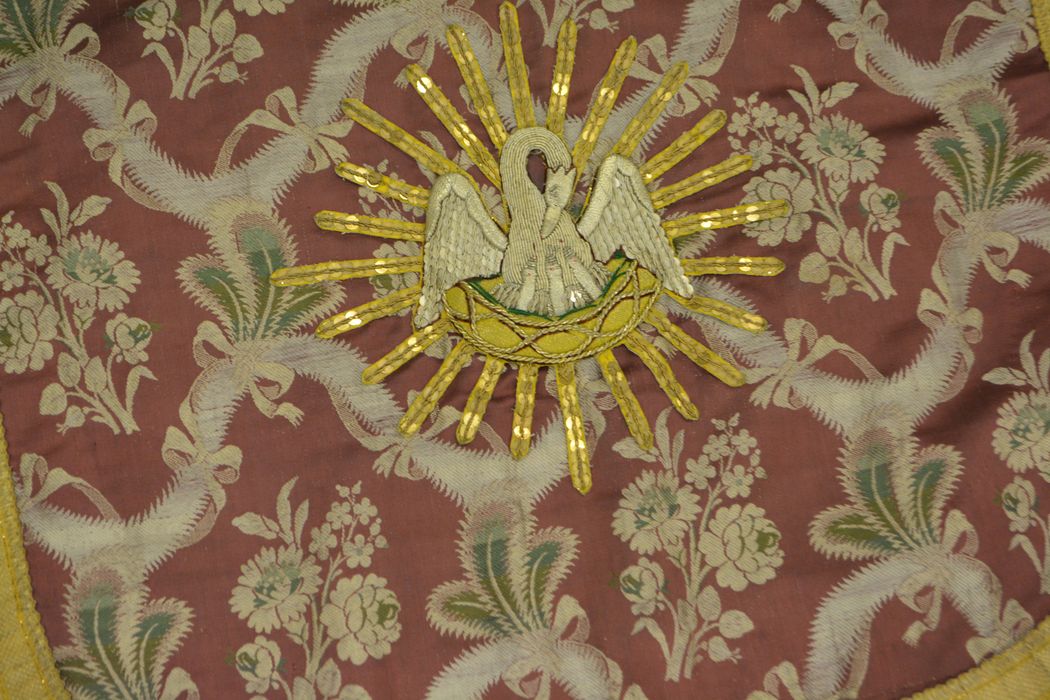 chape, détail - © Ministère de la Culture (France), Conservation des antiquités et des objets d’art du Lot-et-Garonne – Tous droits réservés 