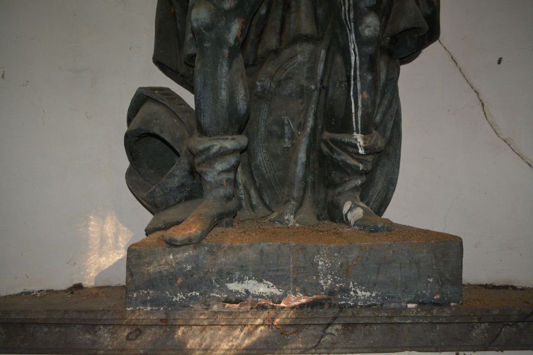 statue : Blaise de Monluc, détail