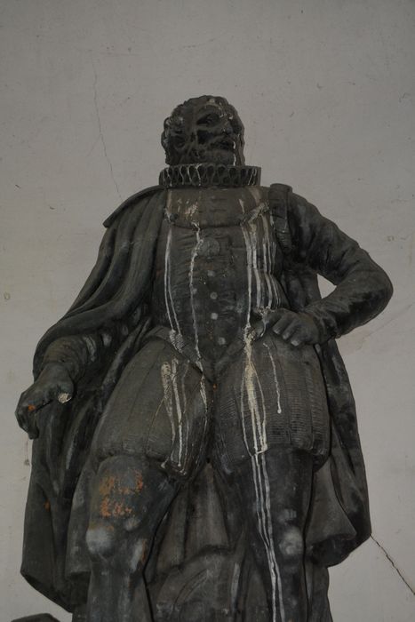 statue : Blaise de Monluc, vue partielle