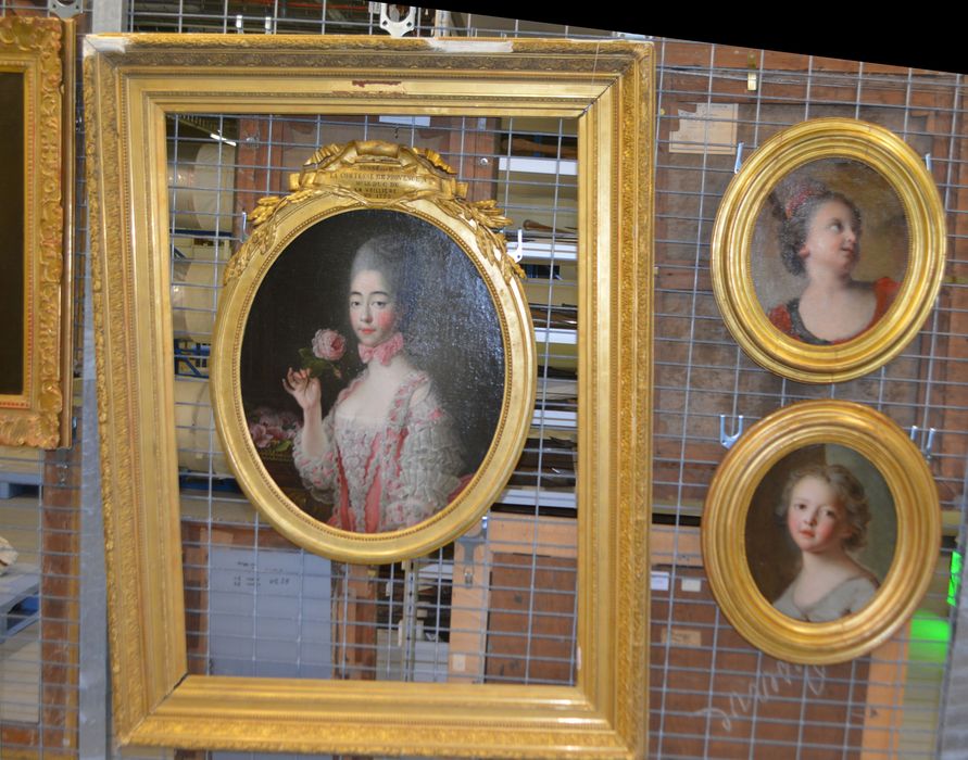 tableau : portrait de la comtesse de Provence