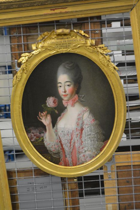 tableau : portrait de la comtesse de Provence