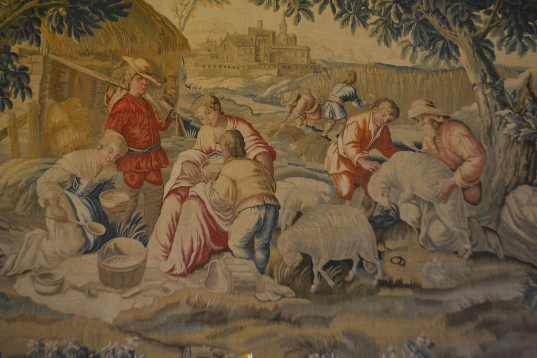pièce murale : Tonte (la), détail