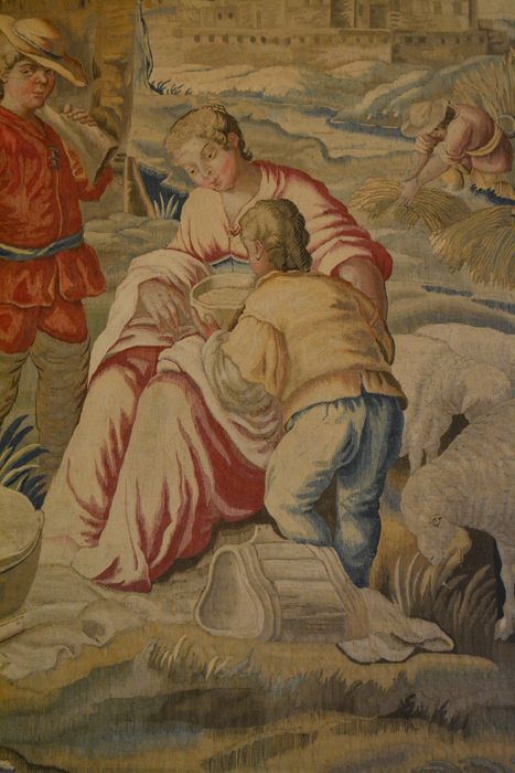 pièce murale : Tonte (la), détail