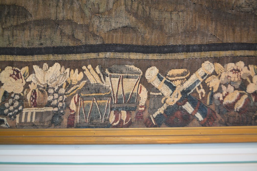 pièce murale : Blessé (le), détail