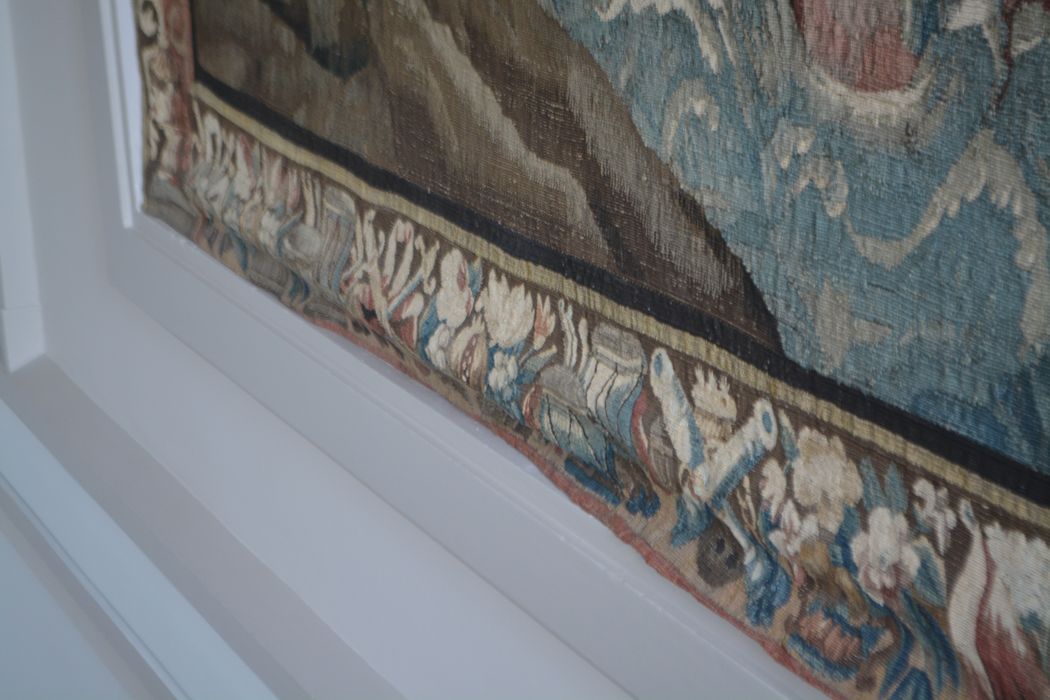pièce murale : Alexandre sous sa tente, détail