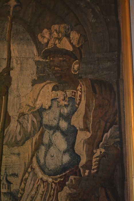 pièce murale : Guerrier noir (le), vue partielle