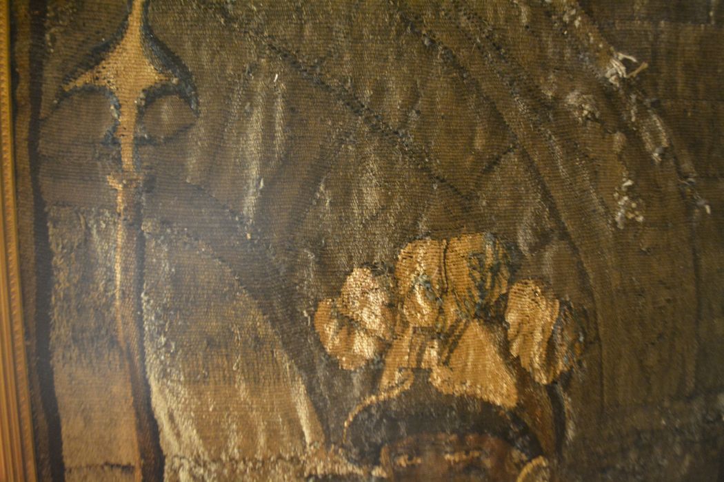 pièce murale : Guerrier noir (le), détail