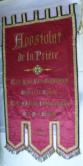 Bannière de l'Apostolat de la Prière