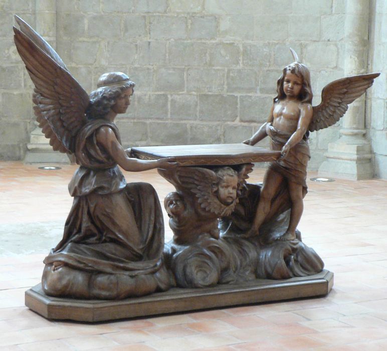 Console aux deux anges