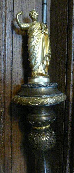 bâton de chantre et sa statue (statuette) : Saint Pierre