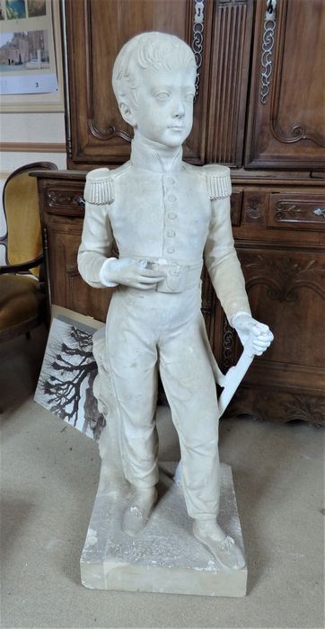 statue : Duc de Bordeaux - © Ministère de la Culture (France), Conservation des antiquités et des objets d’art du Maine-et-Loire, tous droits réservés