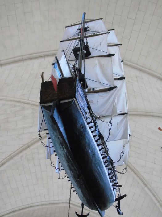 ex-voto : Maquette du bateau « Le Saint-Jacques »