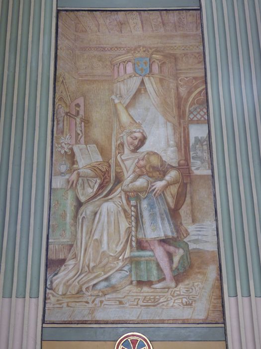 Peinture n°16 : Saint Louis et Blanche de Castille