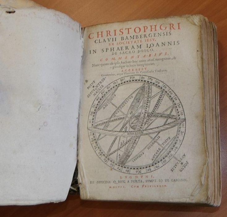 livre : In Sphaeram Ioannis de Sacro Bosco de Clavii