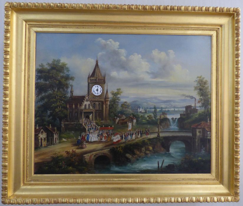 tableau horloge