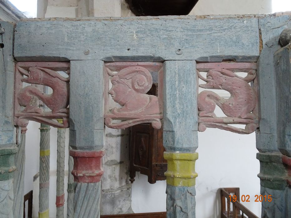 clôture de choeur, détail - © Ministère de la Culture (France), Conservation des antiquités et des objets d’art de la Marne - Tous droits réservés