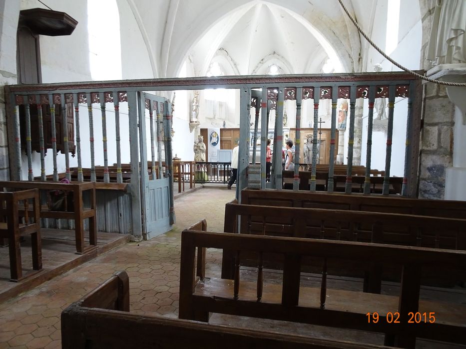 clôture de choeur - © Ministère de la Culture (France), Conservation des antiquités et des objets d’art de la Marne - Tous droits réservés