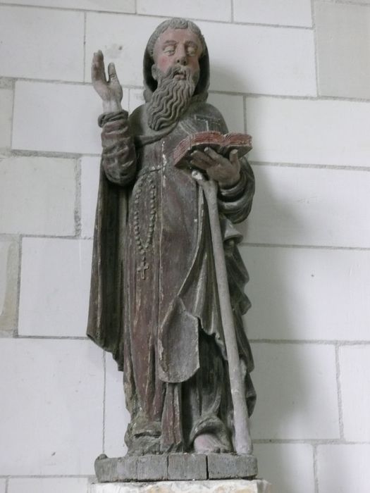 Statue : Saint Antoine-ermite