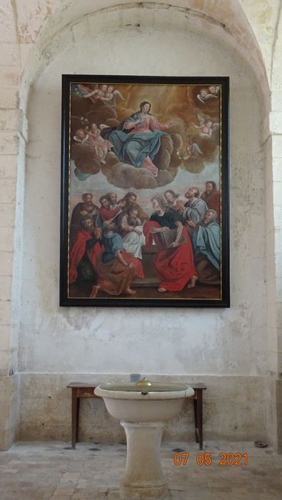 tableau : Assomption de la Vierge (l’) - © Ministère de la Culture (France), Conservation des antiquités et des objets d’art de la Marne - Tous droits réservés