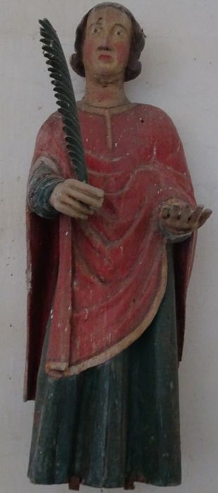 statue : Saint Genest - © Ministère de la Culture (France), Conservation des antiquités et des objets d’art de la Marne - Tous droits réservés