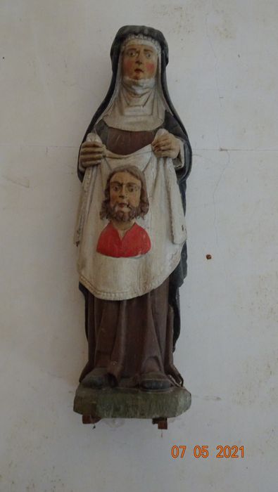 statue : Sainte Véronique - © Ministère de la Culture (France), Conservation des antiquités et des objets d’art de la Marne - Tous droits réservés