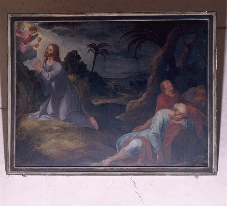 tableau : Christ au jardin des oliviers