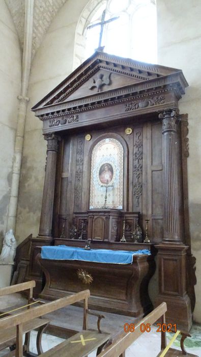 autel, retable, tabernacle