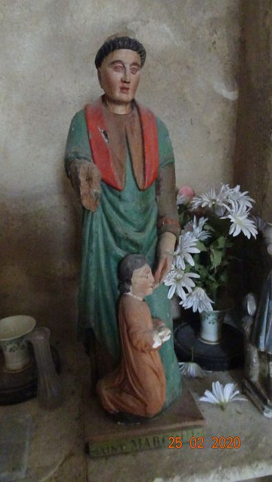 statue : Saint Marcoul