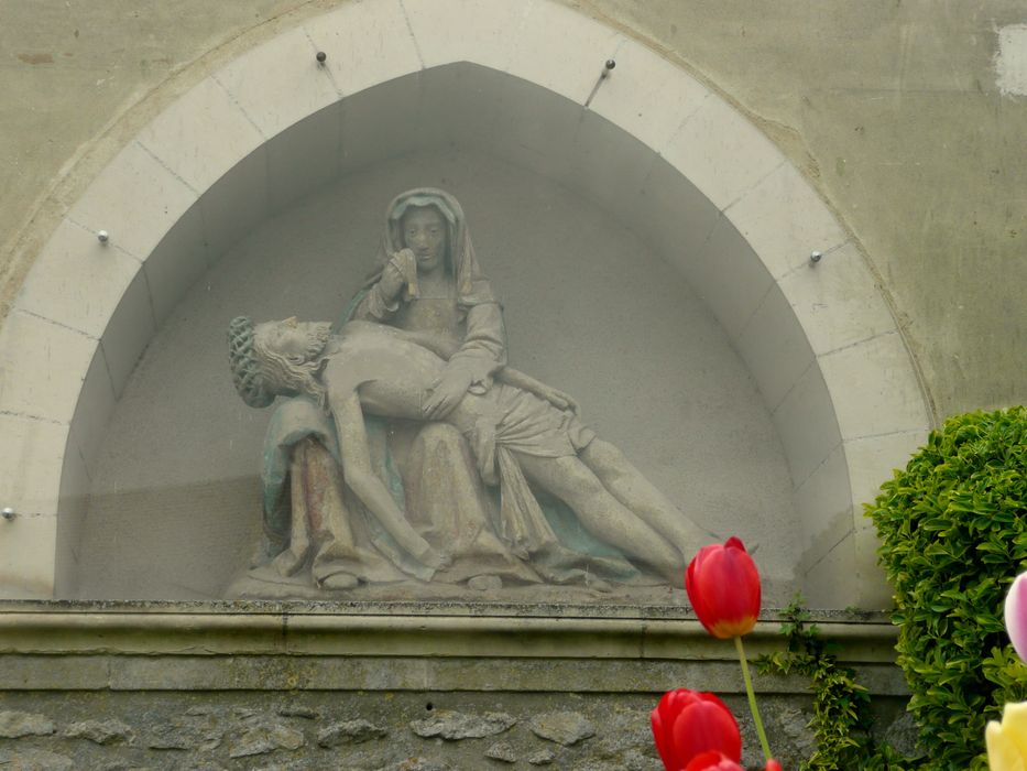 statue : Vierge de pitié - © Ministère de la Culture (France), Conservation des antiquités et des objets d’art de la Marne - Tous droits réservés