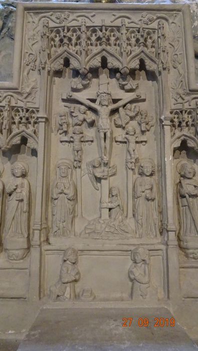 retable, vue partielle - © Ministère de la Culture (France), Conservation des antiquités et des objets d’art de la Marne - Tous droits réservés