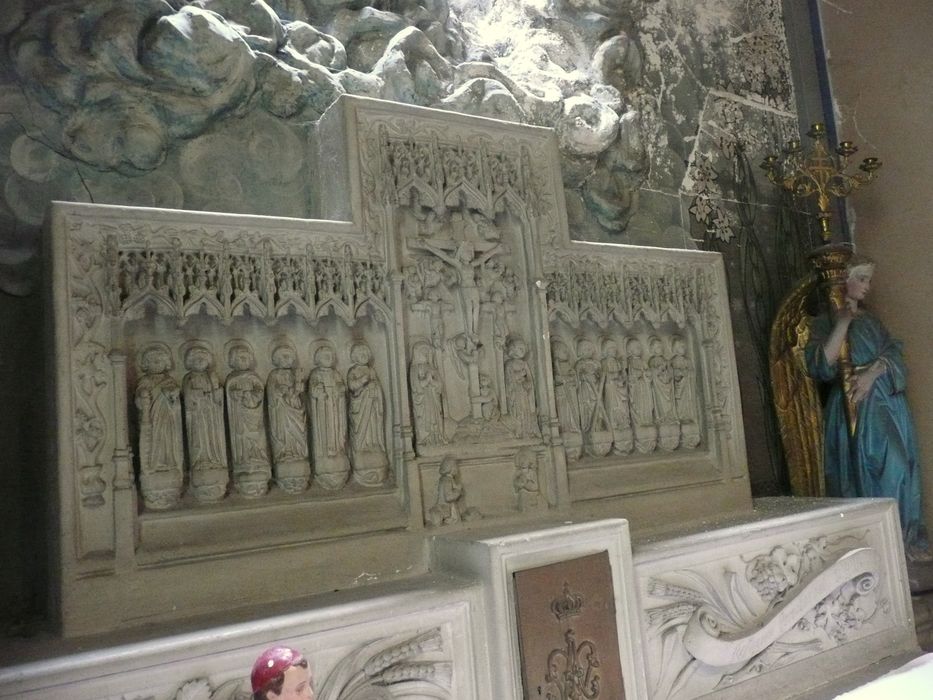 retable, statuettes : les Douze apôtres - © Ministère de la Culture (France), Conservation des antiquités et des objets d’art de la Marne - Tous droits réservés