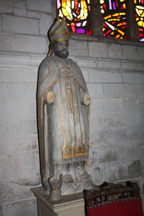 statue : Saint Eloi - © Ministère de la Culture (France), Conservation des antiquités et des objets d’art de la Marne - Tous droits réservés