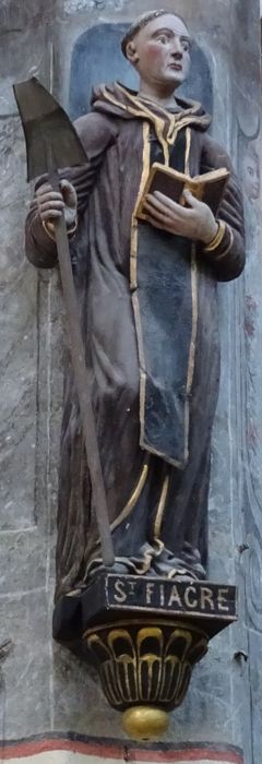 Statue : Saint Fiacre