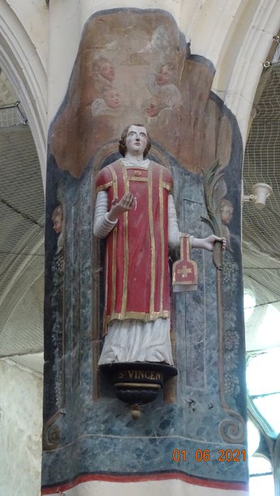 Statue : Saint Vincent