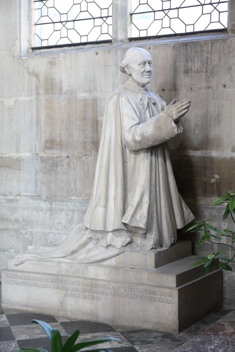 statue : Monseigneur Nottin - © Ministère de la Culture (France), Conservation des antiquités et des objets d’art de la Marne - Tous droits réservés