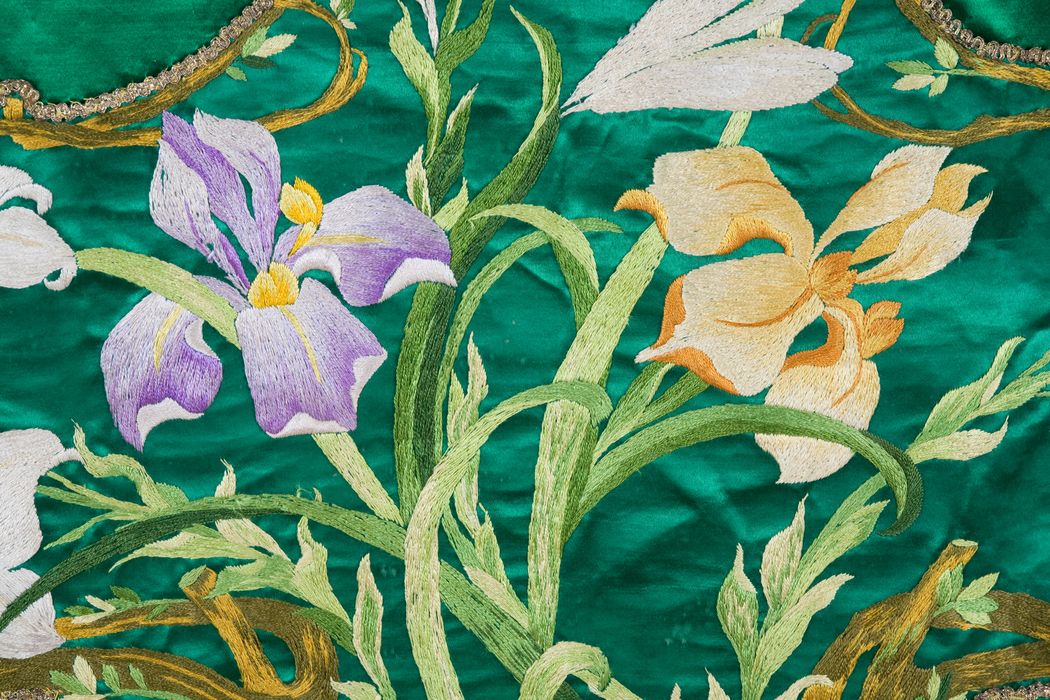 chasuble (ornement vert), détail