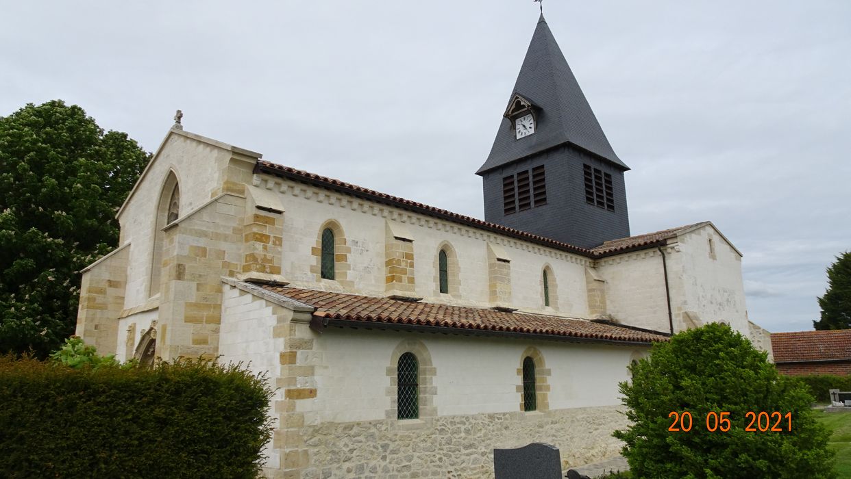 façade latérale sud