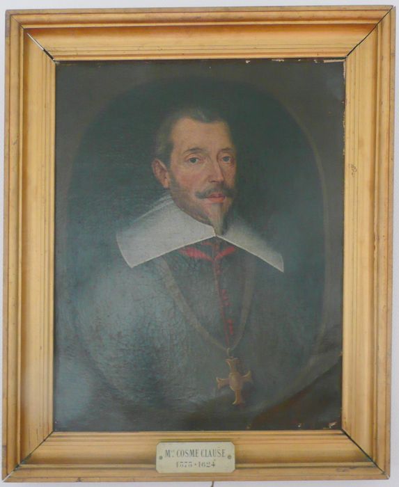 tableau : Portrait de Cosme-Claude, évêque de Châlons - © Ministère de la Culture (France), Conservation des antiquités et des objets d’art de la Marne - Tous droits réservés
