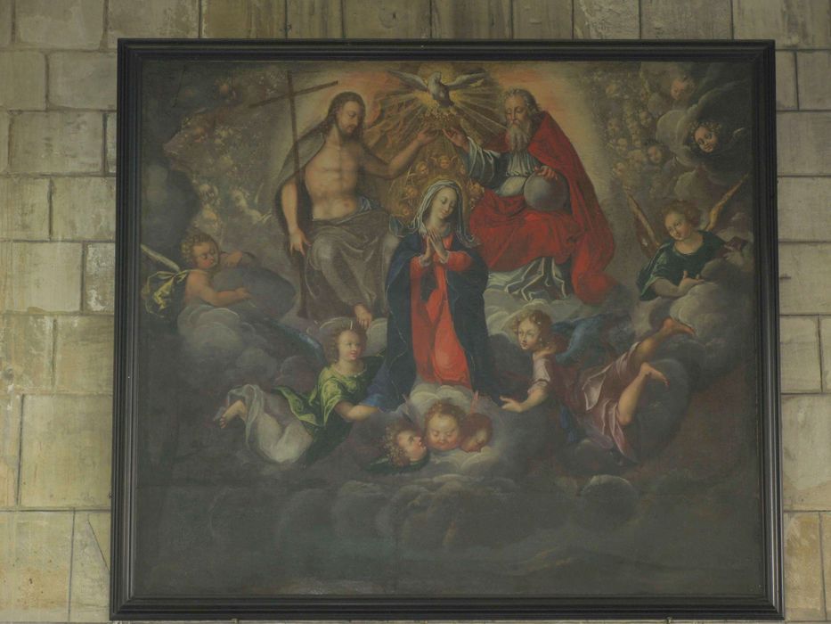 tableau : Couronnement de la Vierge