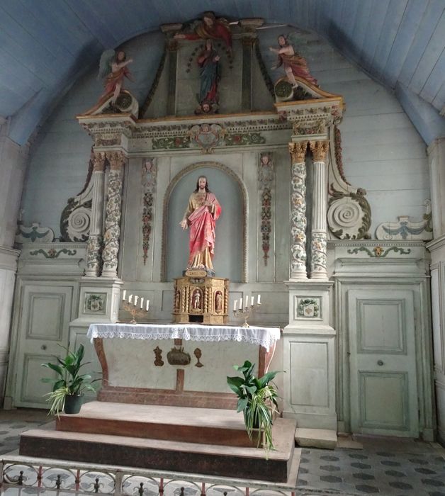 autel (maître-autel), retable et tabernacle