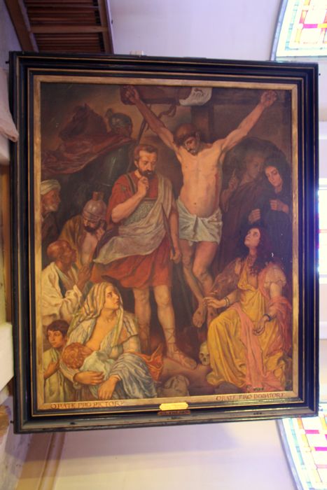 tableau : La Conversion de saint Longin - © Ministère de la Culture (France), Conservation des antiquités et des objets d’art de la Marne - Tous droits réservés