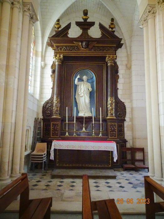 autel, retable de saint Pierre