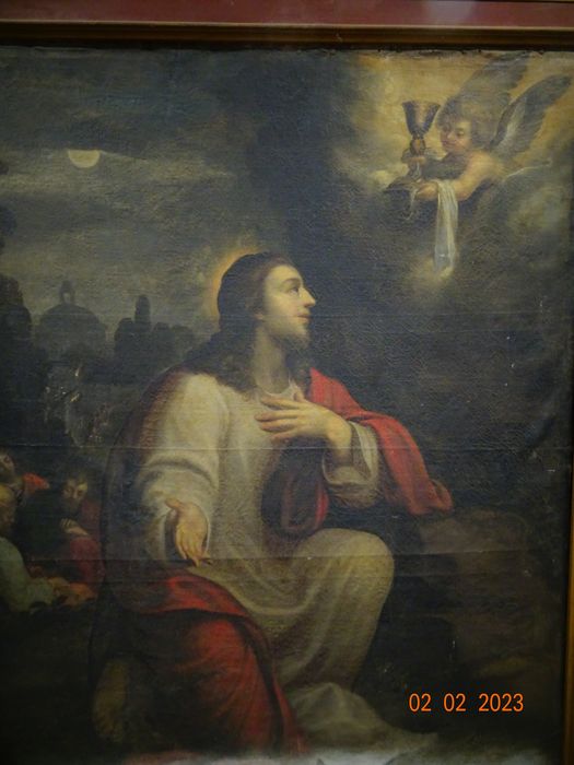 tableau : Christ au Mont des oliviers - © Ministère de la Culture (France), Conservation des antiquités et des objets d’art de la Marne - Tous droits réservés