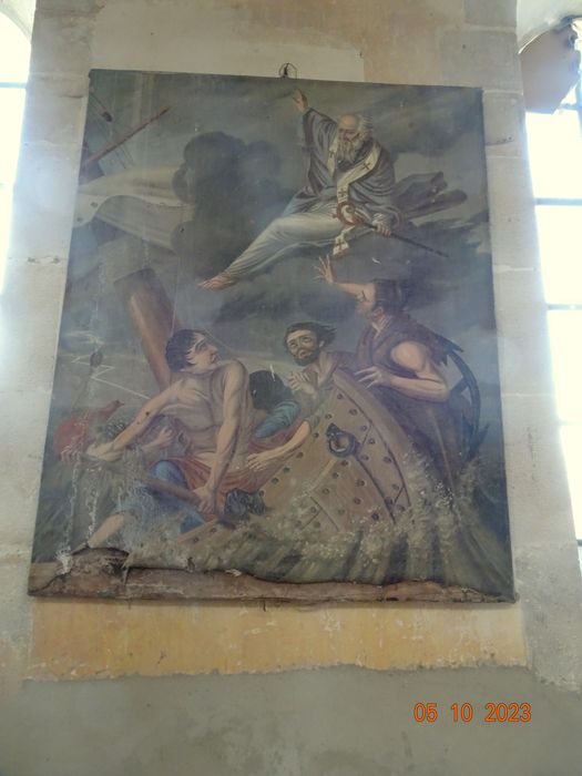 tableau : Saint Nicolas sauvant des bateliers