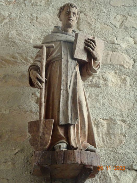 statue : Saint Fiacre