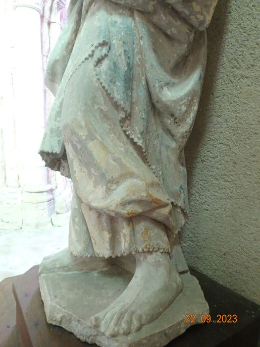 statue : Saint Paul, détail