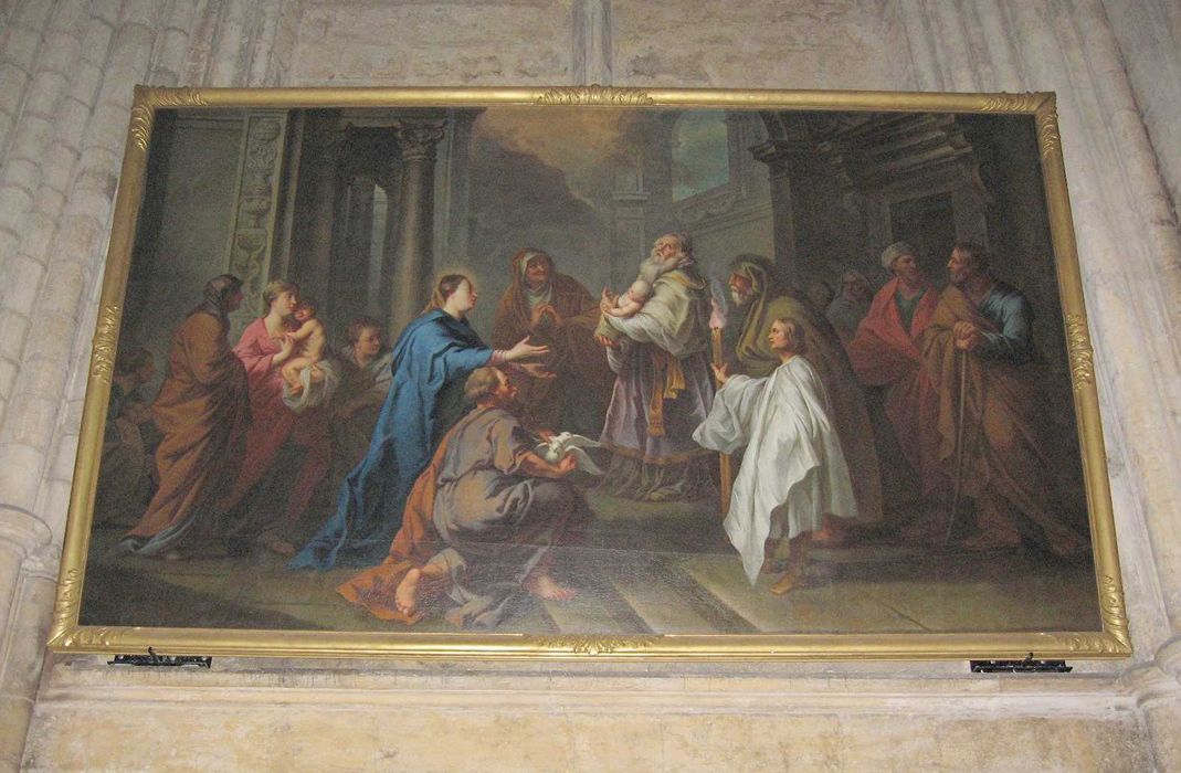 tableau : Présentation de Jésus au Temple