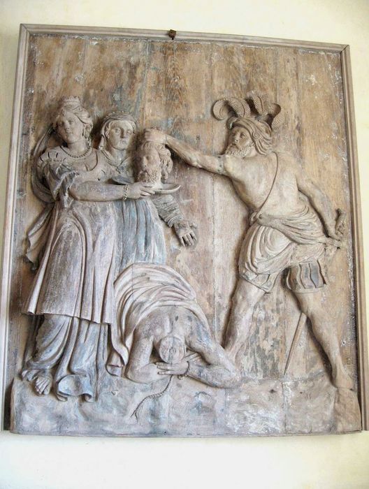 haut-relief : Décollation de saint Jean-Baptiste