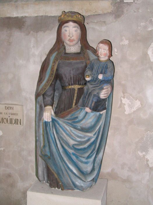 statue : Vierge à l'Enfant dite Notre Dame des Gouttes