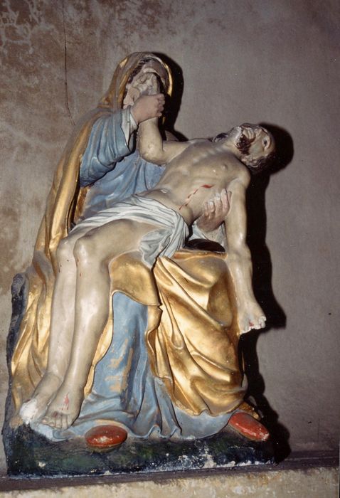 groupe sculpté : Vierge de Pitié